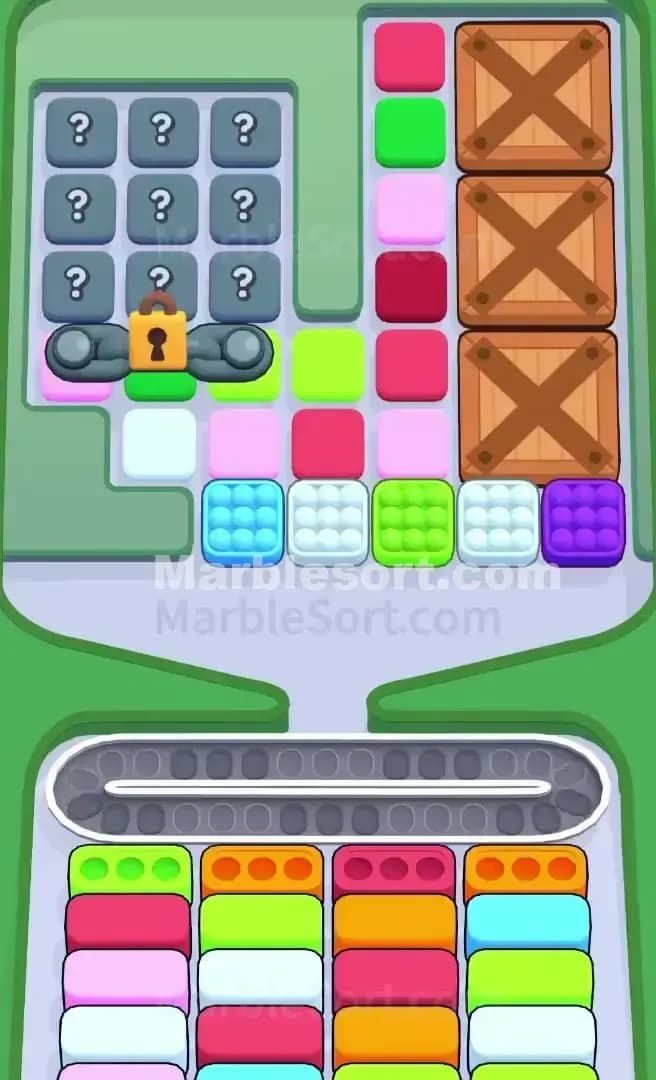 Marble Sort Level 331 Screenshot