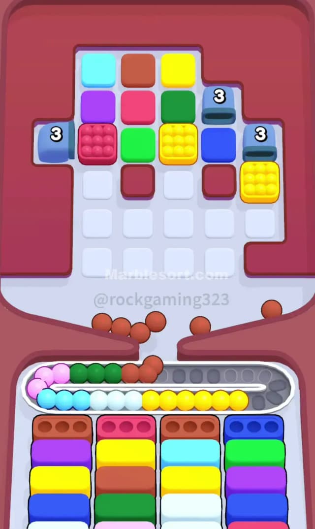 Marble Sort Level 378 Solution 1