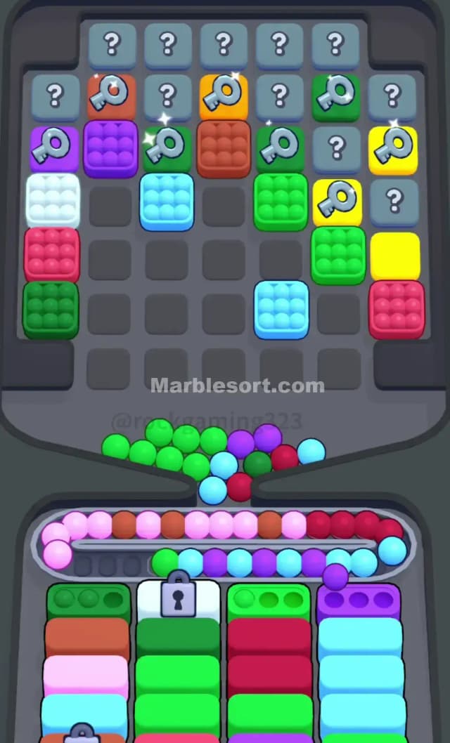 Marble Sort Level 154 Solution 1