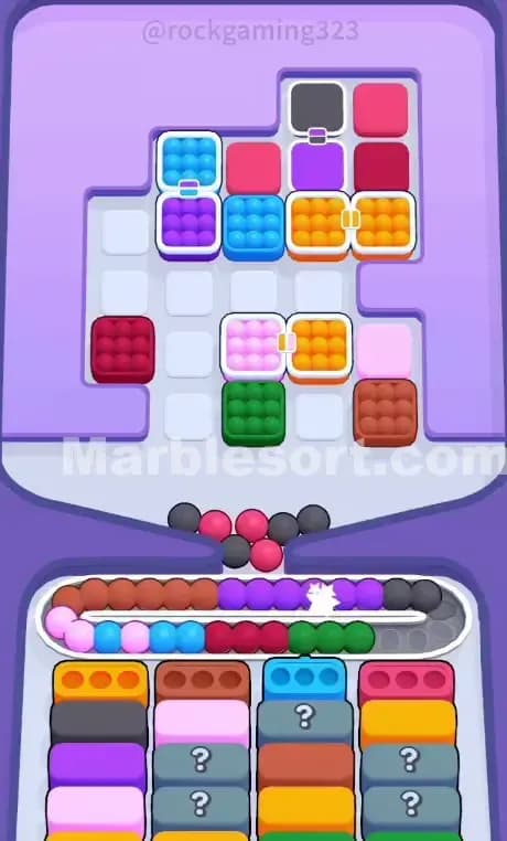 Marble Sort Level 66 Solution 1