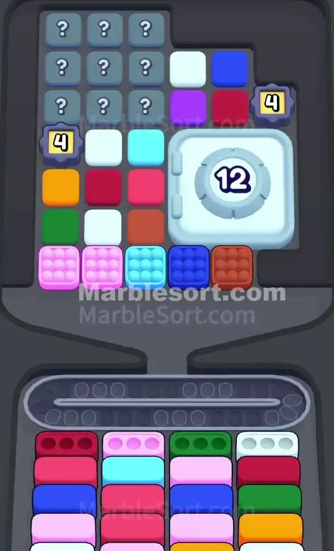 Marble Sort Level 304 Screenshot