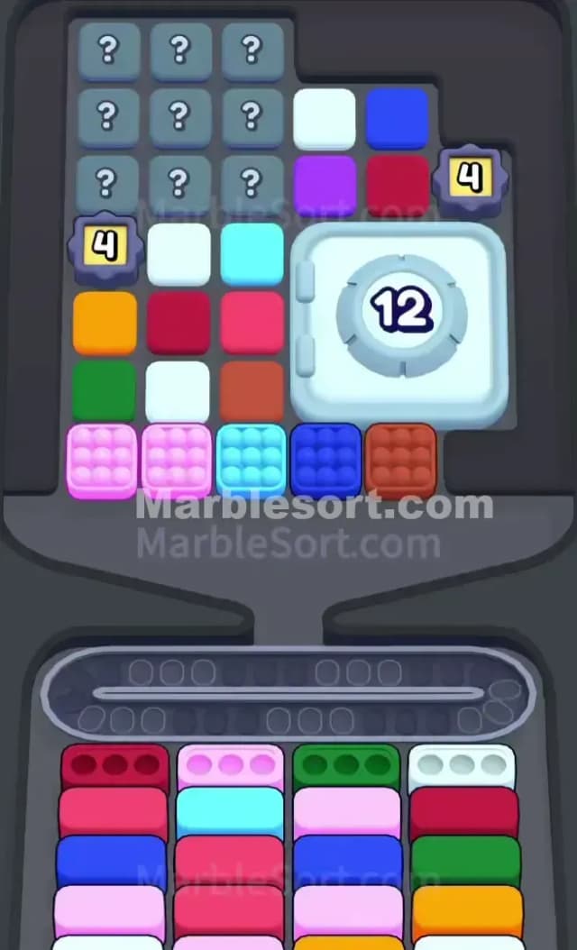 Marble Sort Level 304 Gameplay