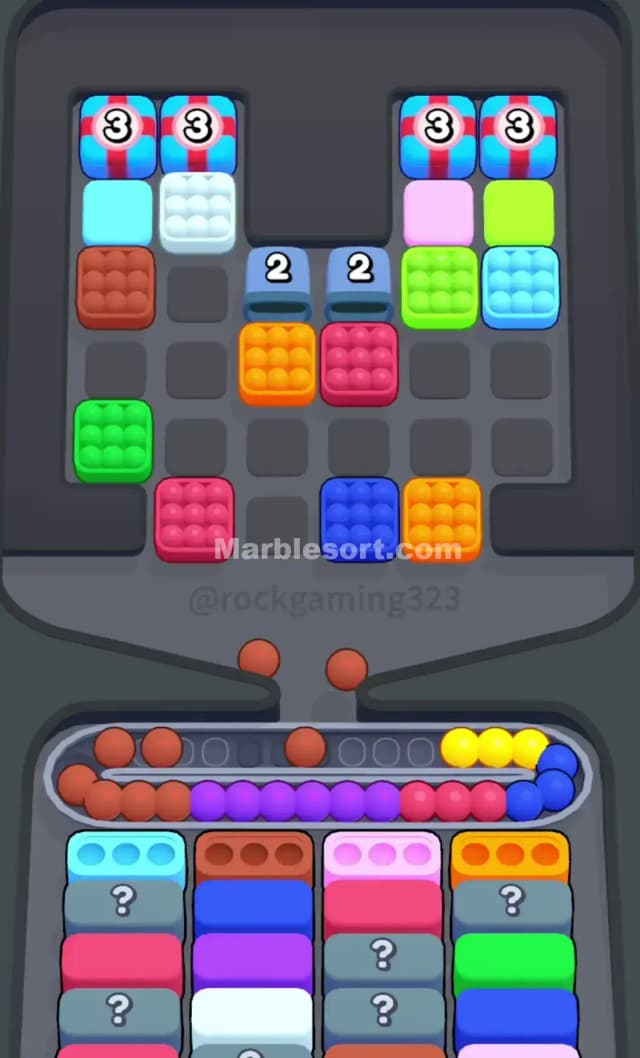 Marble Sort Level 137 Solution 1