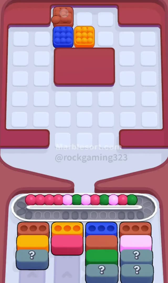 Marble Sort Level 303 Solution 3