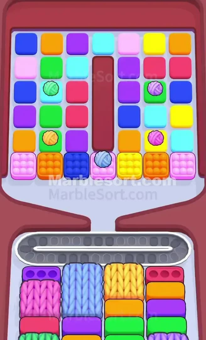 Marble Sort Level 462 Screenshot