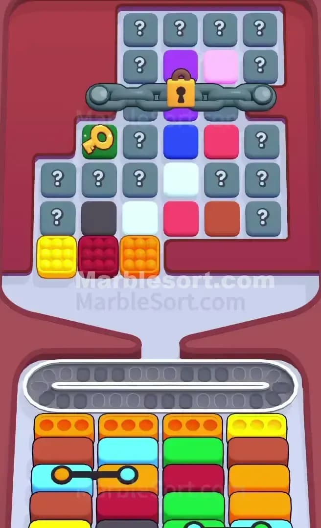 Marble Sort Level 229 Screenshot