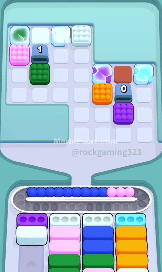 Marble Sort Level 351 Solution 2