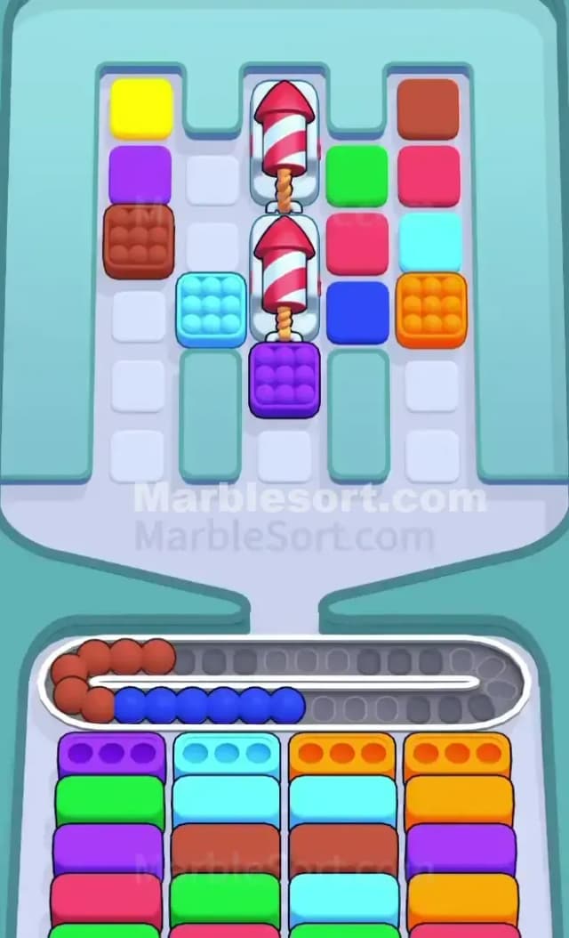 Marble Sort Level 581 Solution 1