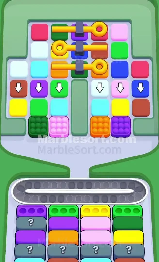 Marble Sort Level 409 Screenshot