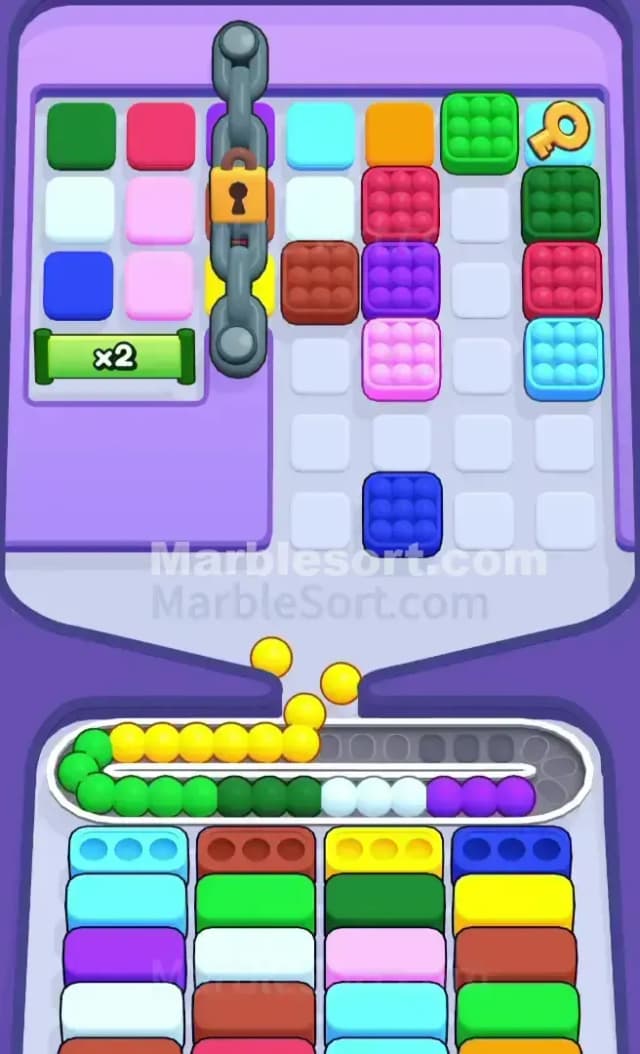 Marble Sort Level 295 Solution 1