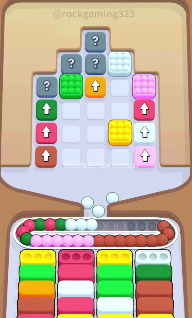 Marble Sort Level 55 Solution 1