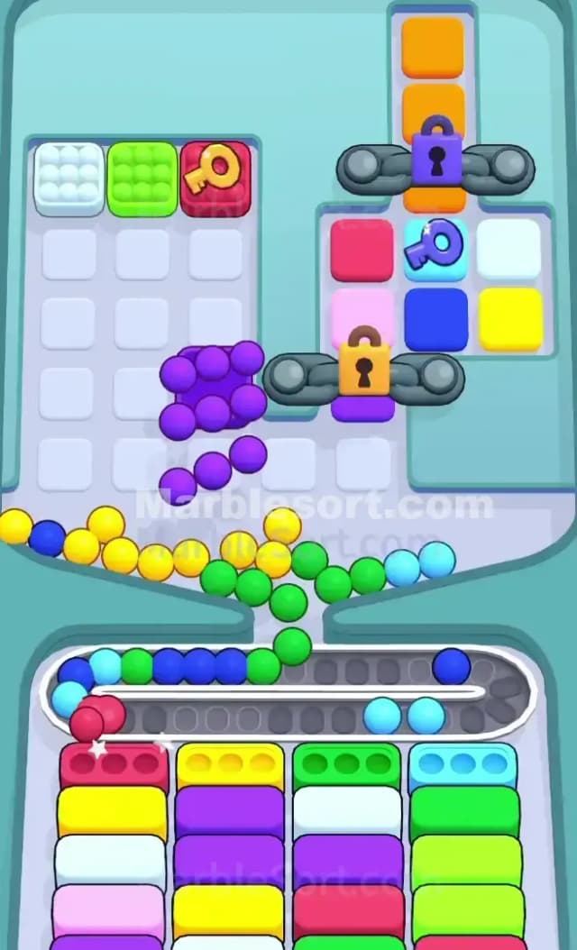 Marble Sort Level 731 Solution 2