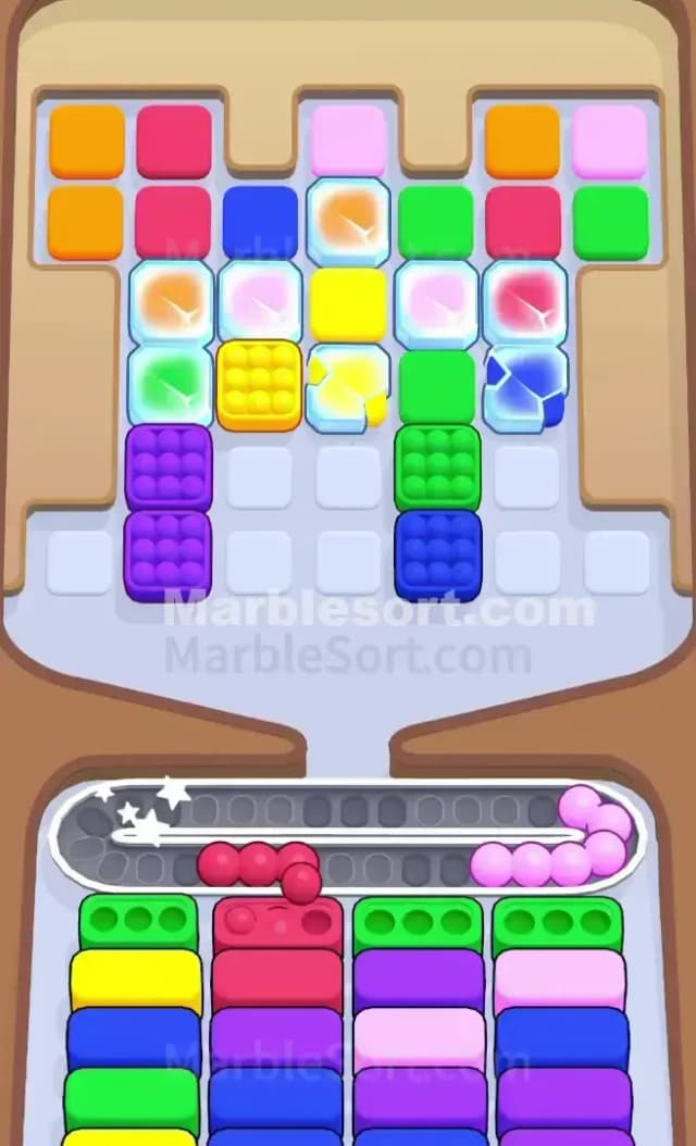 Marble Sort Level 361 Solution 1