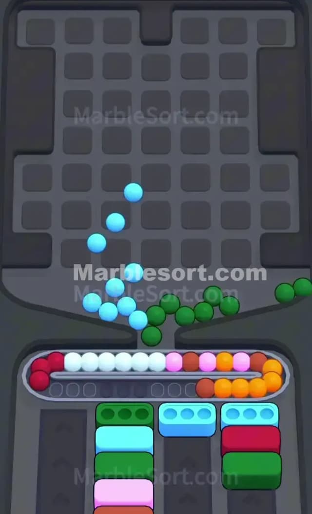 Marble Sort Level 674 Solution 3