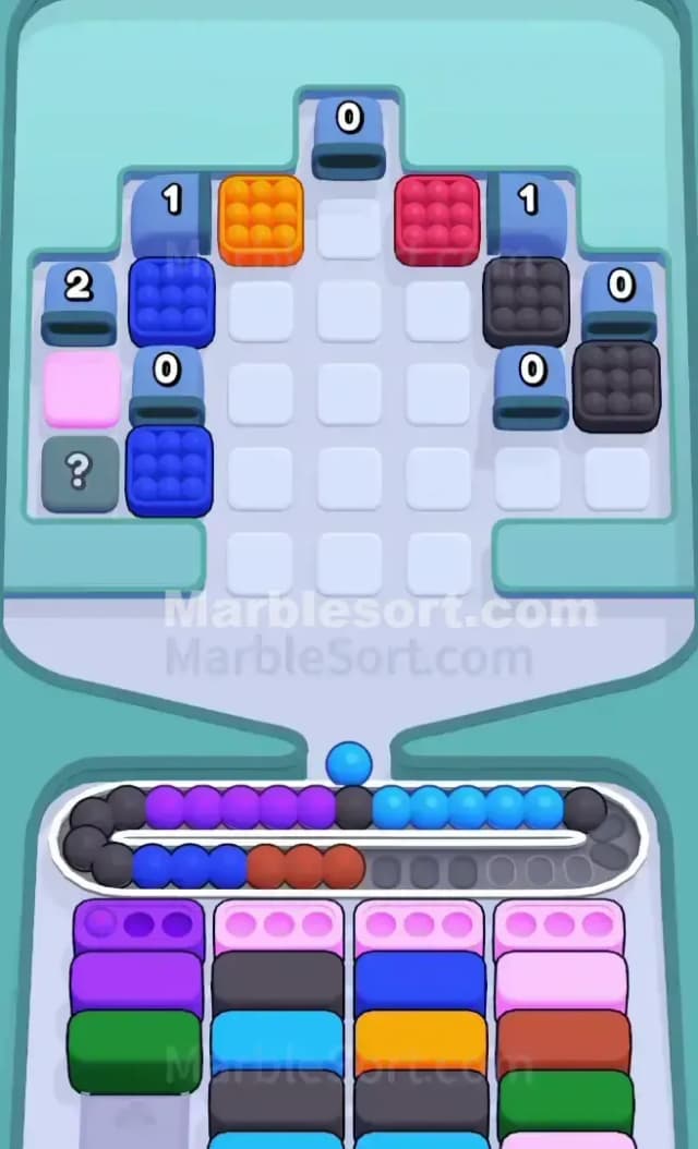 Marble Sort Level 265 Solution 2