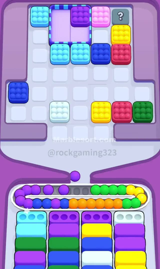 Marble Sort Level 323 Solution 2