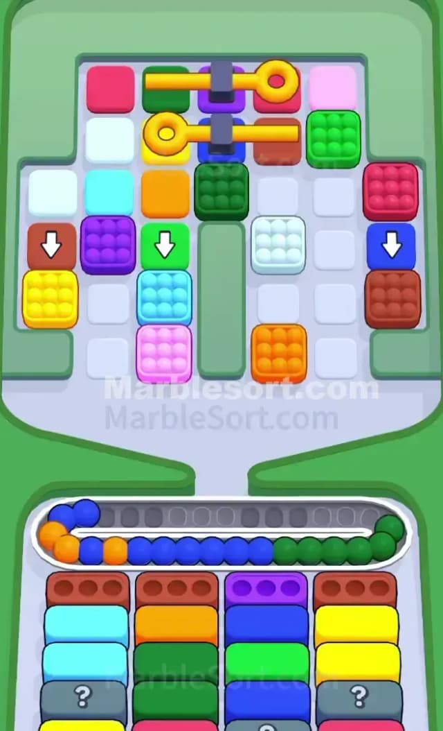 Marble Sort Level 409 Solution 1