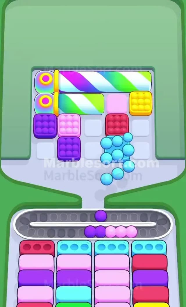 Marble Sort Level 341 Solution 1
