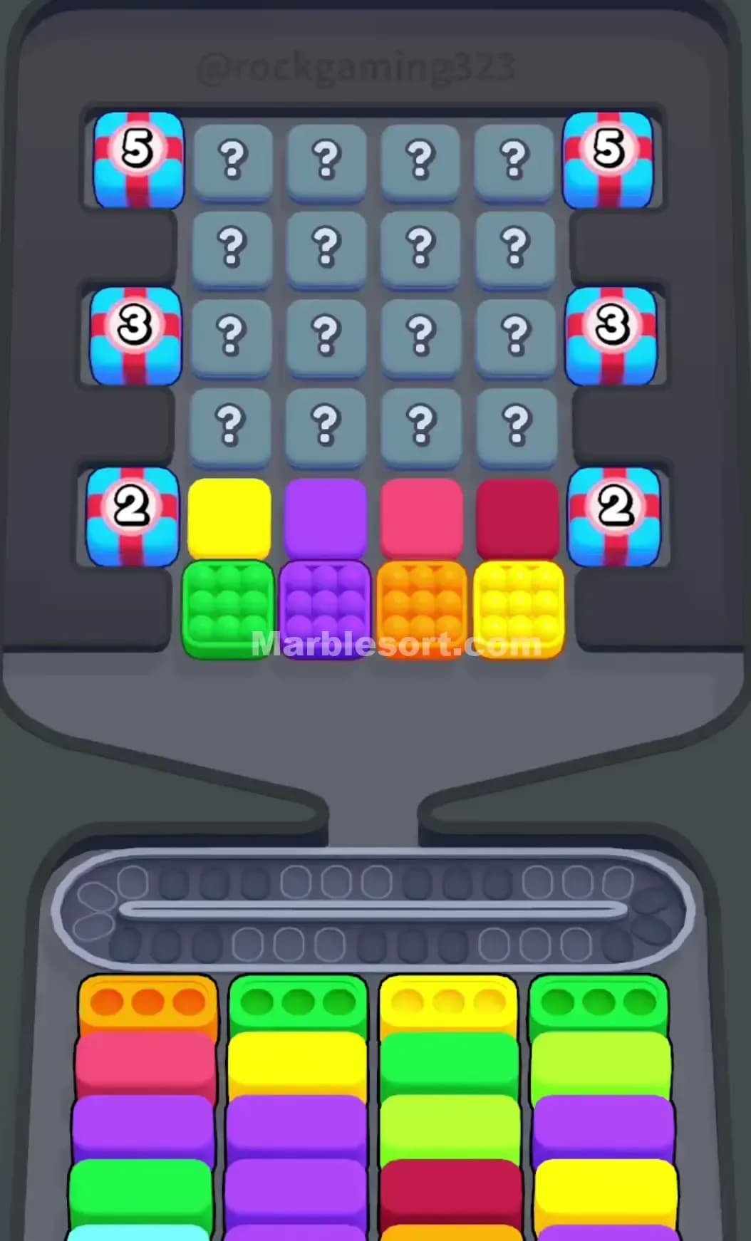 Marble Sort Level 107 Screenshot
