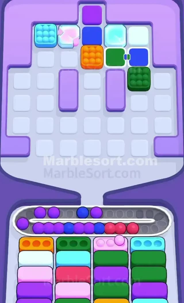Marble Sort Level 521 Solution 2