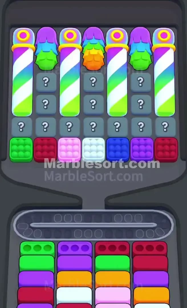 Marble Sort Level 507 Screenshot