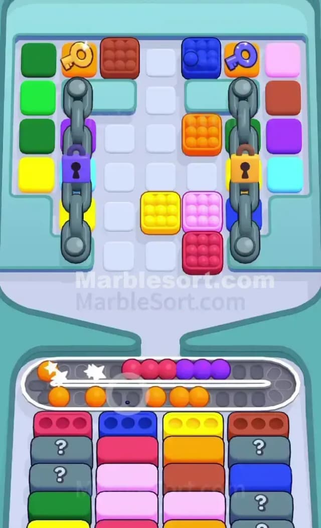 Marble Sort Level 651 Solution 1