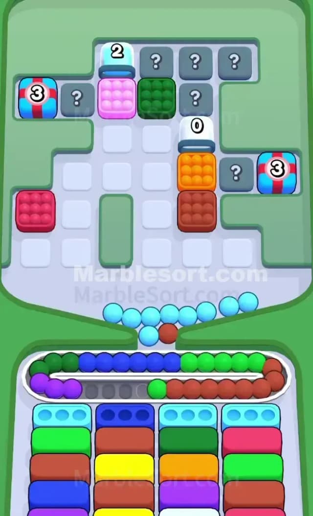Marble Sort Level 716 Solution 1