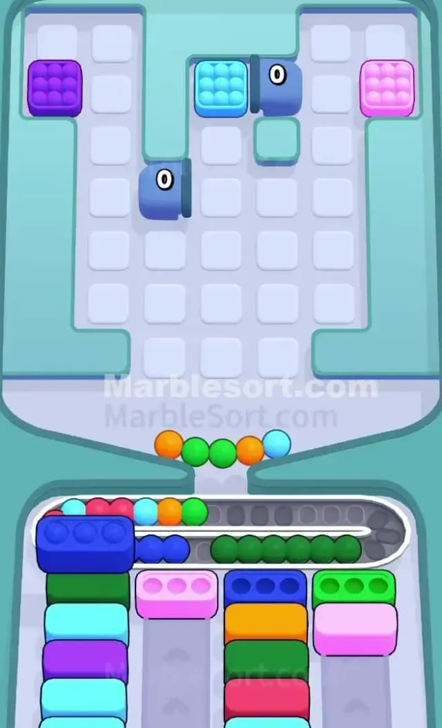 Marble Sort Level 578 Solution 3