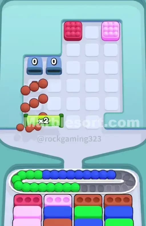 Marble Sort Level 266 Solution 3