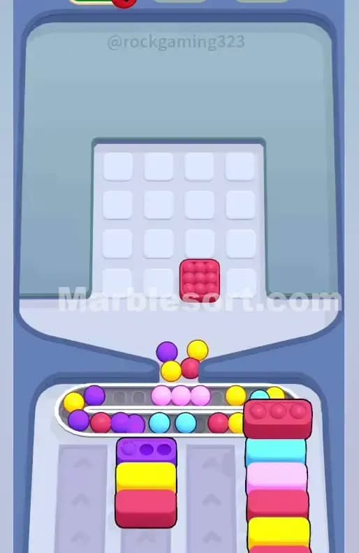 Marble Sort Level 7 Solution 3