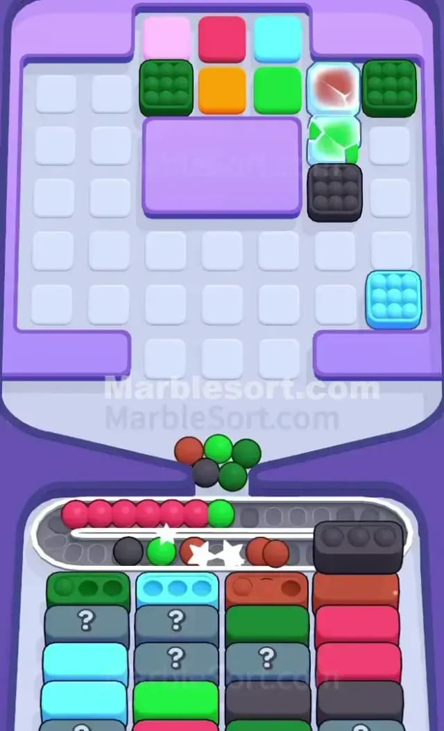 Marble Sort Level 523 Solution 2