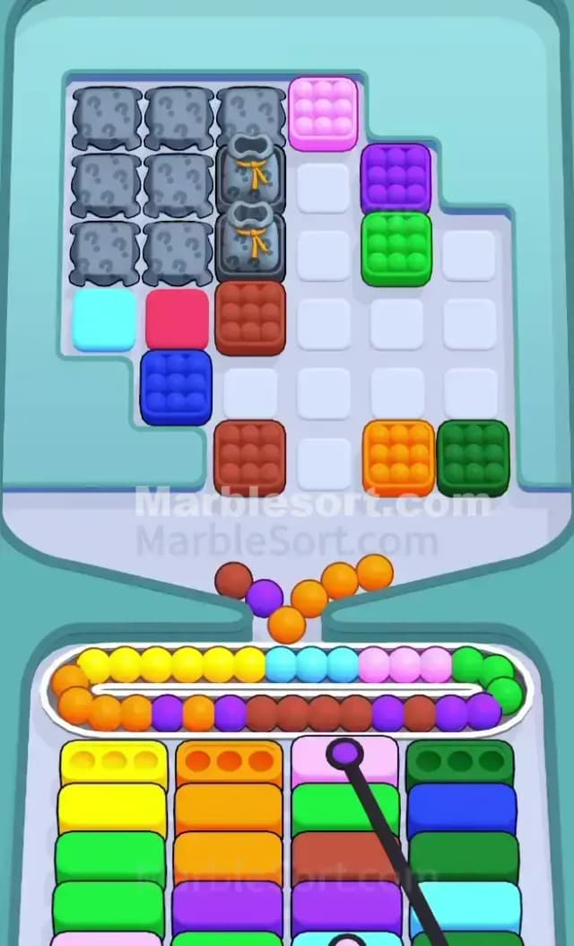 Marble Sort Level 348 Solution 1