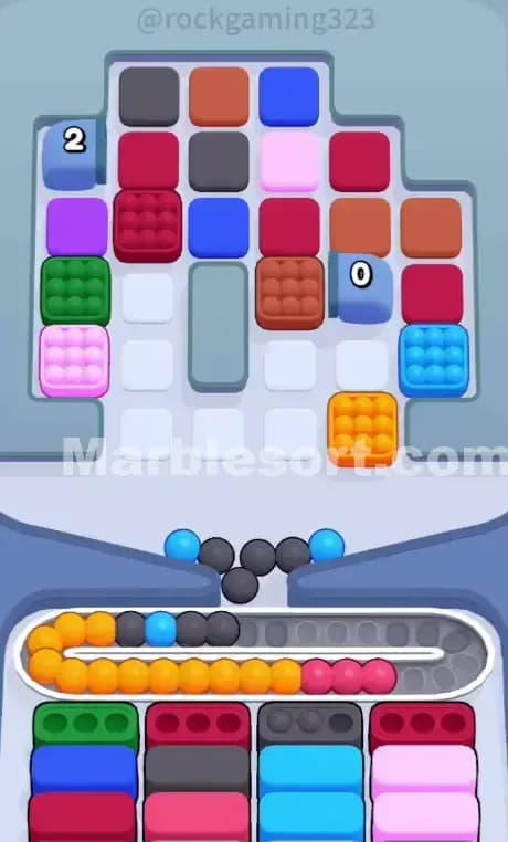 Marble Sort Level 79 Solution 1