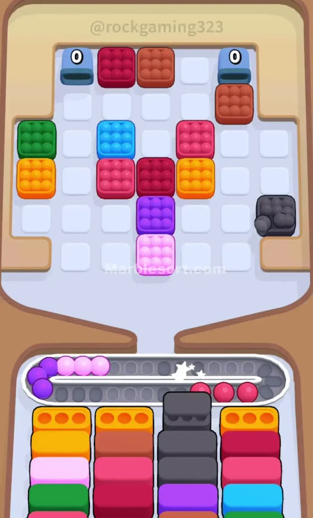 Marble Sort Level 128 Solution 2