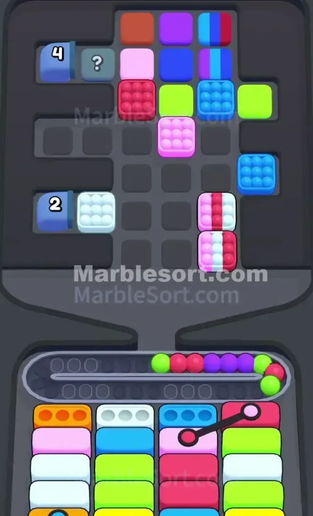 Marble Sort Level 380 Solution 1