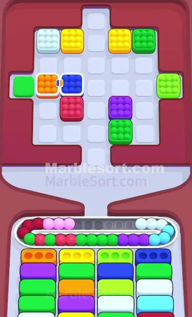 Marble Sort Level 458 Solution 2