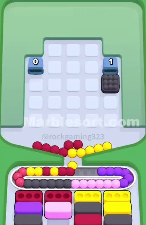 Marble Sort Level 261 Solution 3