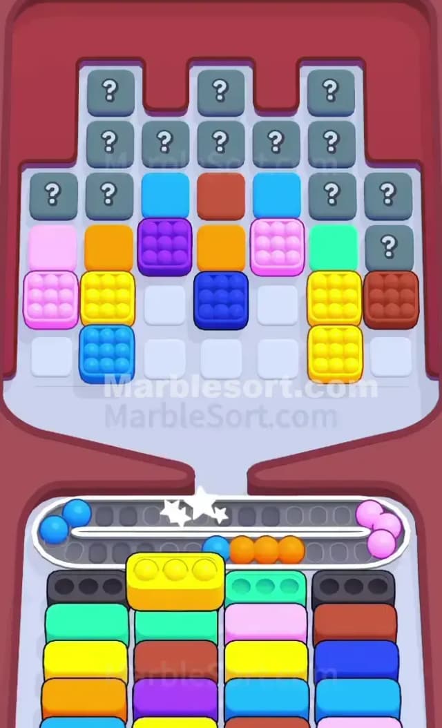 Marble Sort Level 539 Solution 1