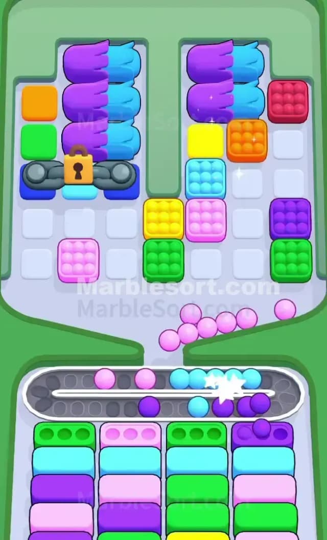 Marble Sort Level 641 Solution 1