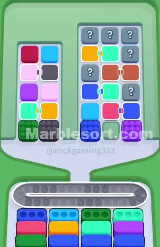 Marble Sort Level 255 Gameplay