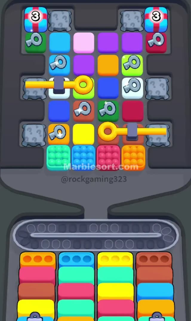 Marble Sort Level 400 Gameplay