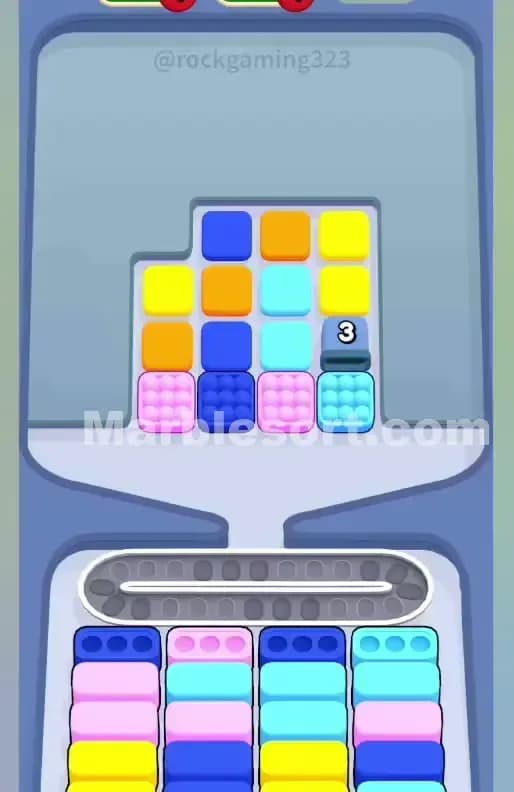 Marble Sort Level 10 Gameplay