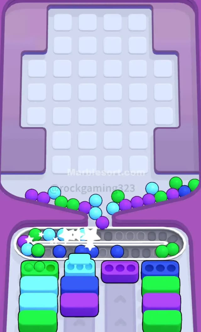 Marble Sort Level 168 Solution 3