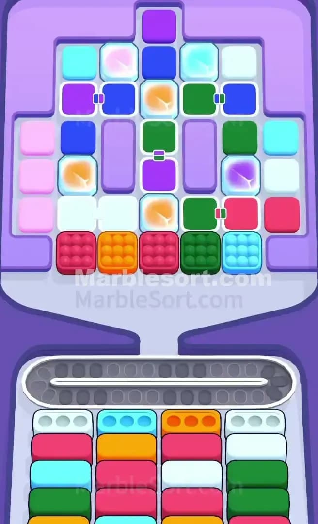 Marble Sort Level 521 Screenshot
