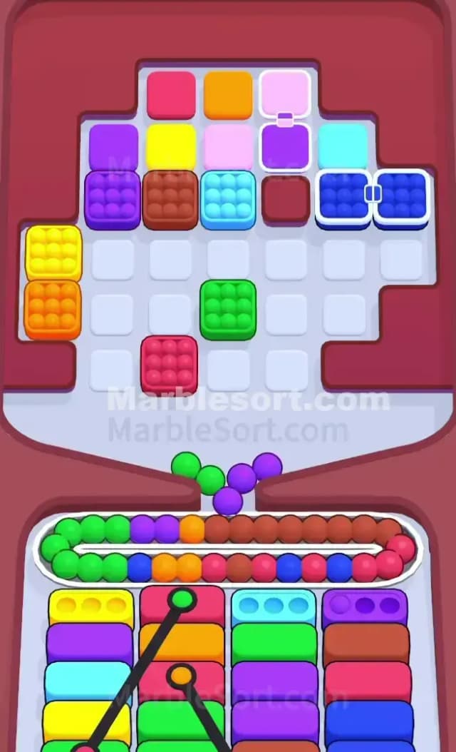 Marble Sort Level 305 Solution 1