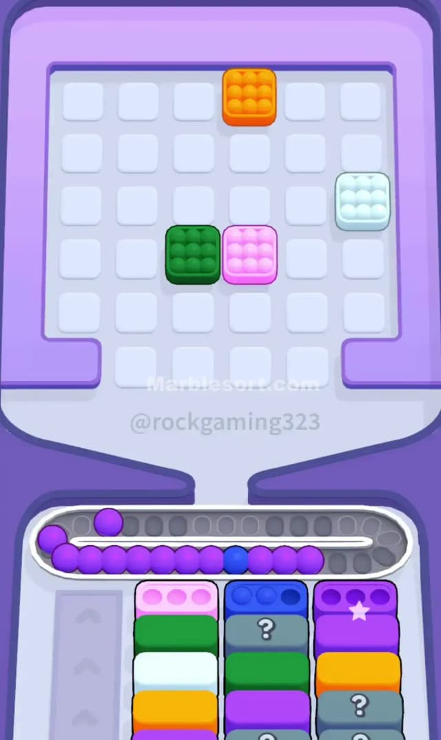 Marble Sort Level 211 Solution 3