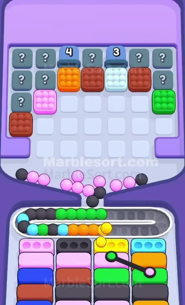 Marble Sort Level 526 Solution 1