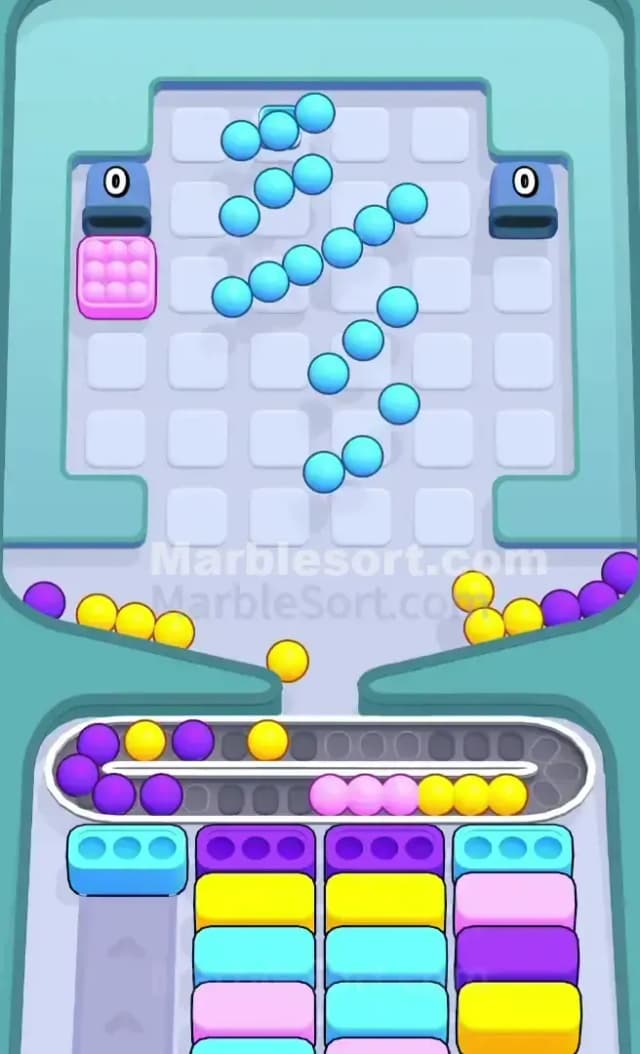 Marble Sort Level 275 Solution 3