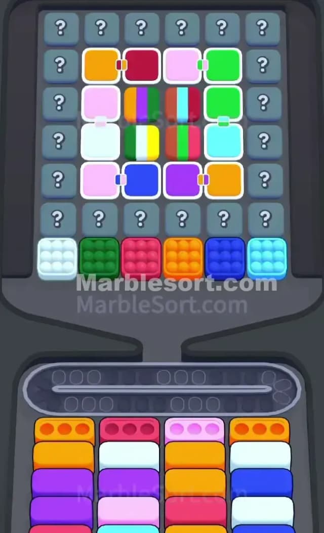 Marble Sort Level 374 Gameplay