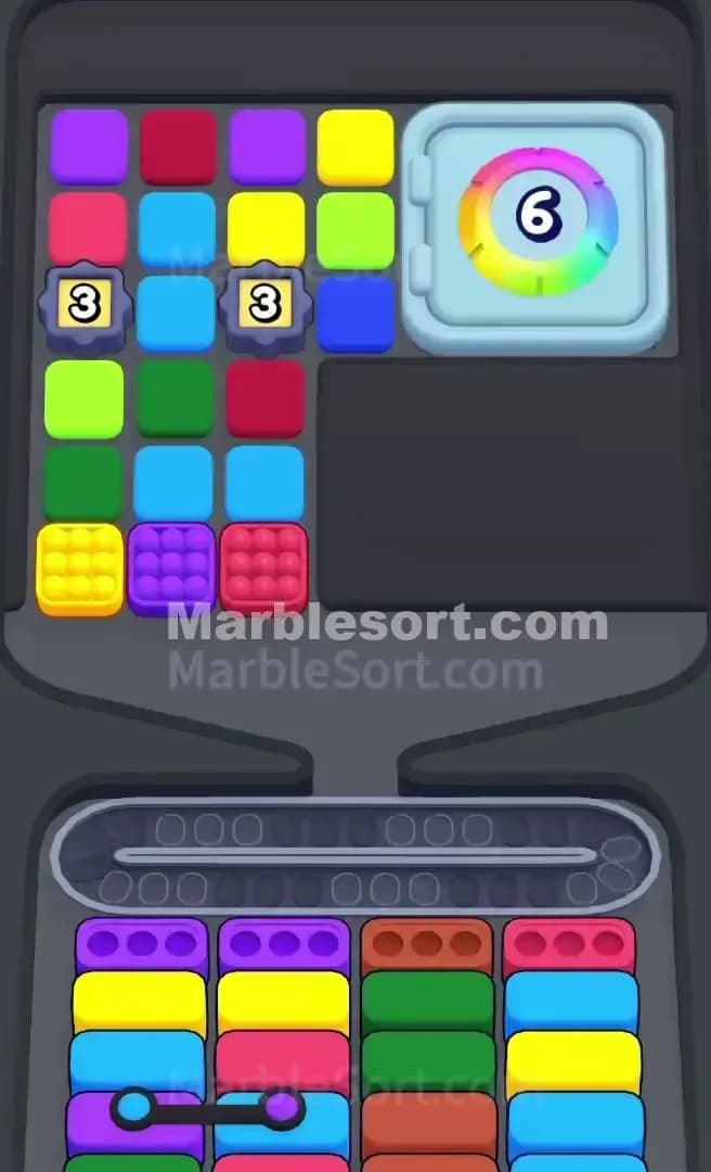 Marble Sort Level 604 Screenshot